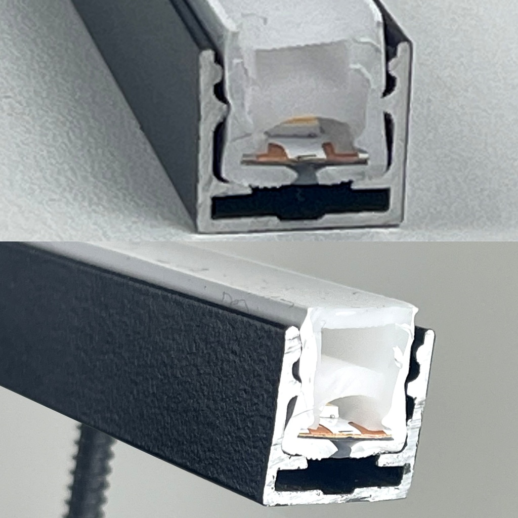 10 Glissière Alu 1m pour Bandeaux Led (Proc Connect)