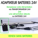Kit Eclairage Parasols PRO : 4x Bandeau LED 1.1m (4x750 Lumens) sur batteries