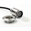 2646-D404 - Encastré béton Ø 52mm 3W 3000°K - Top INOX 4 fenêtres