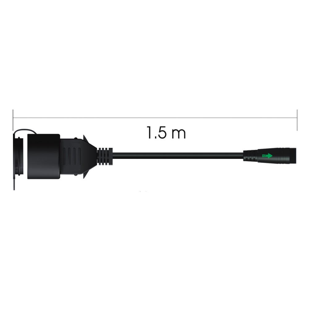 0460 - Prise sortie Femelle IP44 - 1m