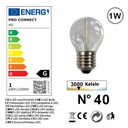 8548-G40 - Guirl. 48m 96xE27/G45 Fil 3000K