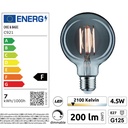 8606-C921 - Guirlande (Extension) 6m 8xE27/G125 Fil 2100K