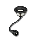 D311 - 3 Top Alu noir pour Spot Ø6cm 2036 - 1 Fenêtre