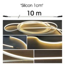 1166 - Tira de luz de silicona - 10 m (entrada+salida)