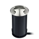 2646-D402 - Foco empotrable de hormigón Ø 52mm 3W 3000°K - Top INOX 2 ventanas