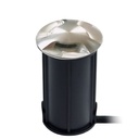 2646-D403 - Concrete recessed light Ø 52mm 3W 3000°K - Top INOX 3 windows