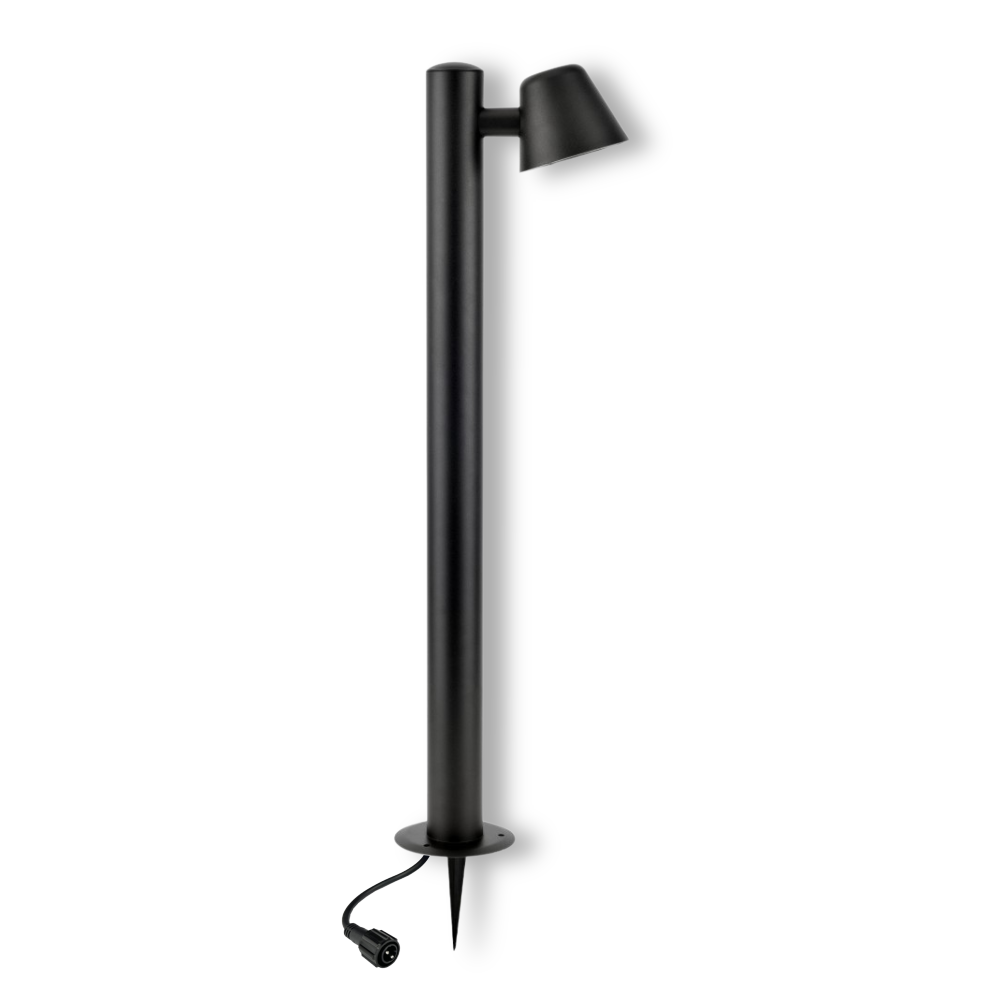 4615 - Potelet TITAN, Noir - Ht 70 cm