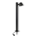 Potelet TITAN, Noir - Ht 70 cm