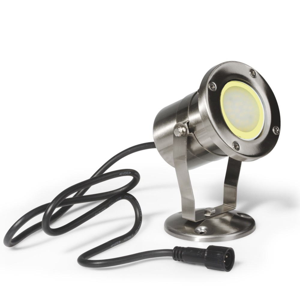 3476 - Foco submersível NAUTILUX 20 - INOX IP68 (2m) - 6,5W