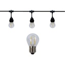 Guirlande 24m LIGHT WAY (Ampoules Transp.) 32xE27/G45 LED 2W -  3000K