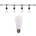 8606-C720 - Guirlande (Extension) 6m 8xE27/ST64 Fil 2700K