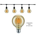 8606-C922 - Guirlande (Extension) 6m 8xE27/G125 Fil 2200K