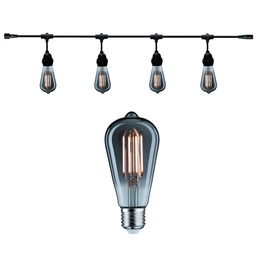 [8606-C721] 8606-C721 - Guirlande (Extension) 6m 8xE27/ST64 Fil 2100K